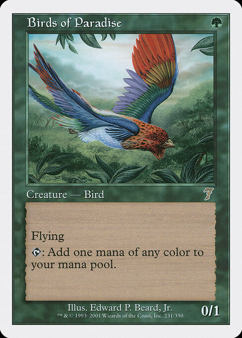 Birds of Paradise, Seventh Edition, illustrated by Edward P. Beard, Jr.
